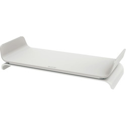 Leitz Ergo monitorstander 438x209x112mm lysegrå