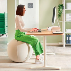 Leitz Ergo Active balancebold Ø65cm lysegrå