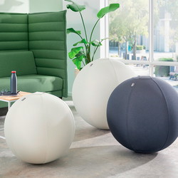 Leitz Ergo Active balancebold Ø75cm lysegrå