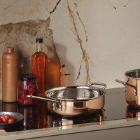 Eva Trio sauterpande Ø24cm kobber