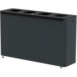 Eco Star sorteringsstation 4x60L antracit
