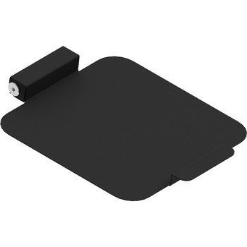 Låg t/Connect affaldsspand sort