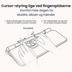 Contour RollerMouse Red Plus trådløs