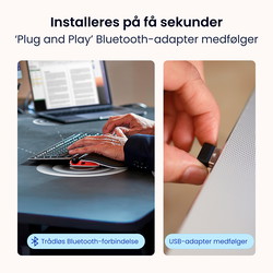 Contour RollerMouse Red Plus trådløs