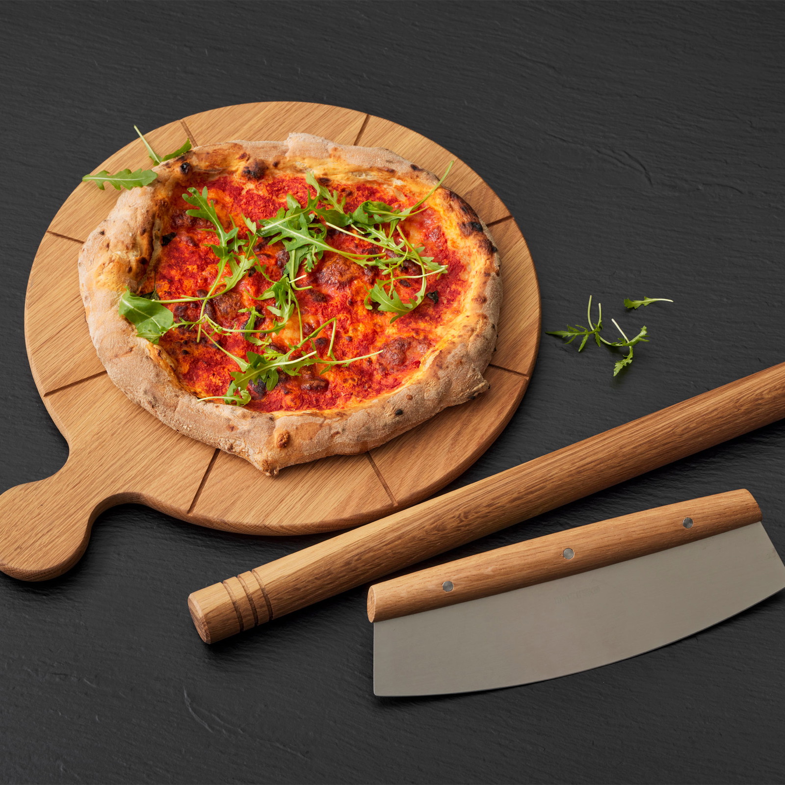 Morsø Foresta pizzasæt træ/stål 3 dele