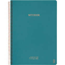 Kozo Premium notesbog 100g A5 linjeret blå