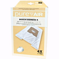 PureAir BS8 støvsugerposer t/Siemens Smily type K