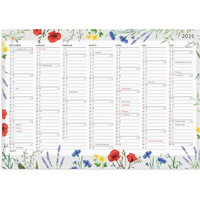 Mayland 2025 25059600 blomster vægkalender A4 21x29,6cm