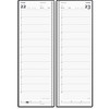 Mayland 2025 25225000 spiralnoteringskalender 32,8x12,7cm sort