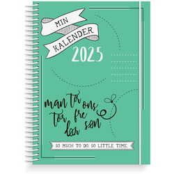 Burde 2025 25227100 Doodle II ugekalender A5 21,5x16cm