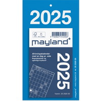 Mayland 2025 25252000 afrivningskalender 14,2x8cm