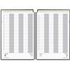 Mayland 2026 26220000 aftalekalender A4 31,8x23,5cm sort