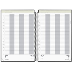 Mayland 2026 26220000 aftalekalender A4 31,8x23,5cm sort