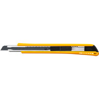 Bato hobbykniv m/kviklås 9mm sort/gul