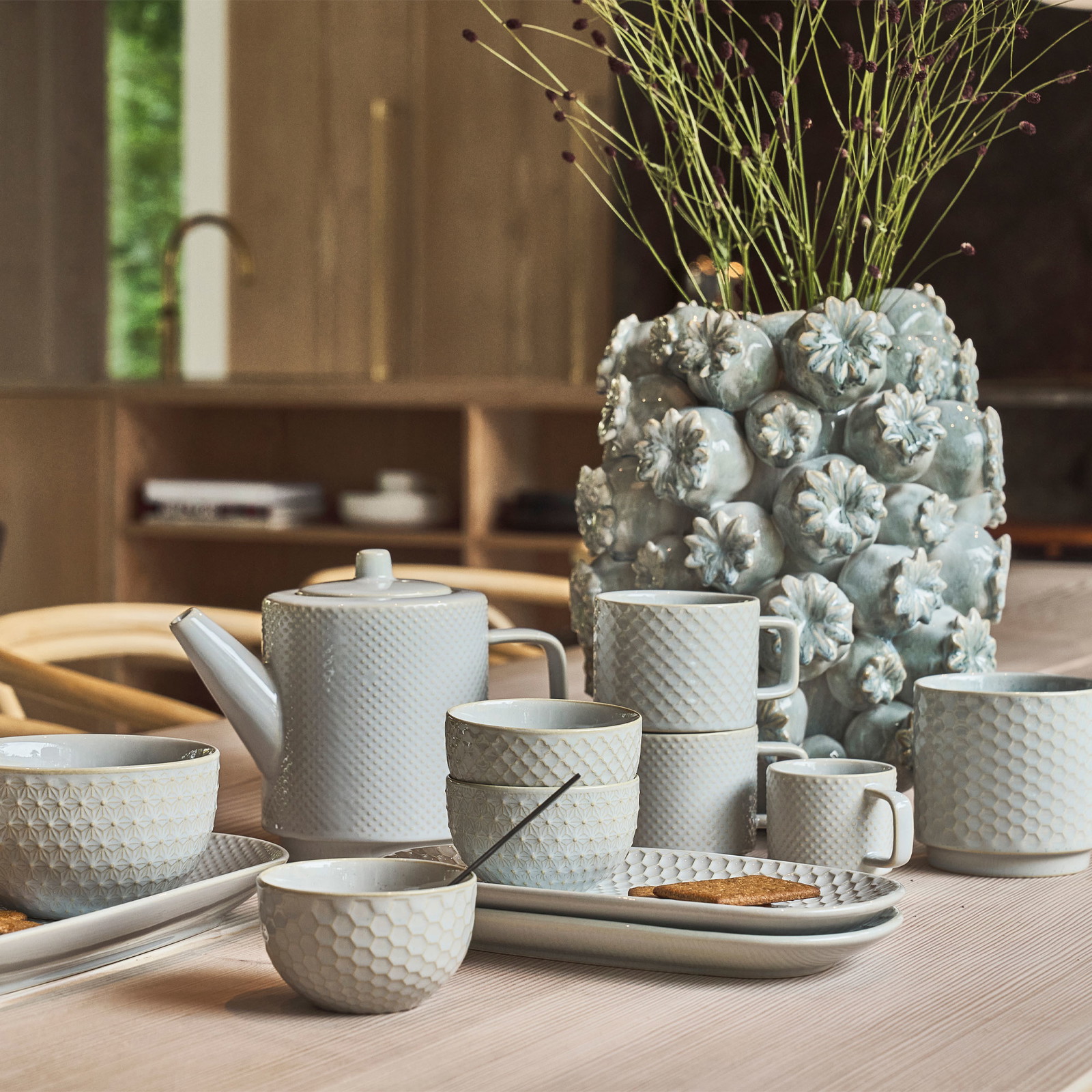 Villa Collection Elha vase 29,5xØ25cm Ballad Blue
