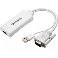 Sandberg VGA + Audio to HDMI konverter