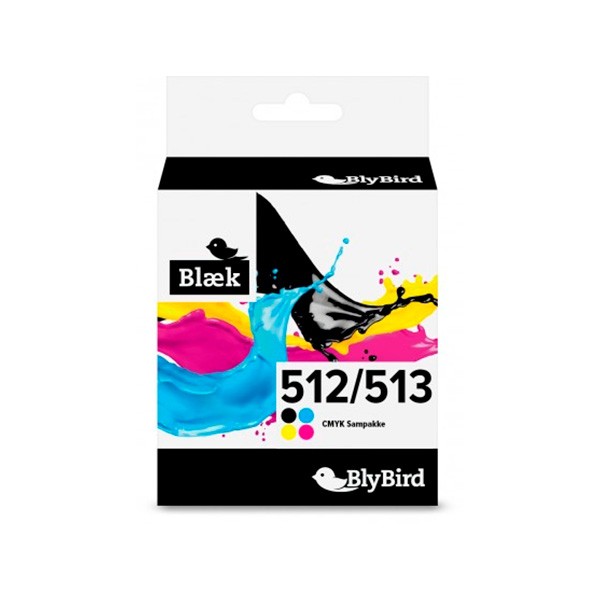 BlyBird PG-512/CL-513 rabatpakke 22
