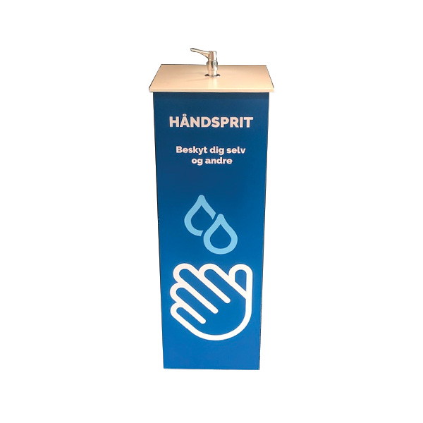 Gulvstander til håndsprit 1 liter