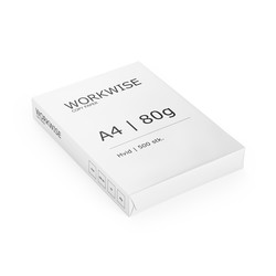 WorkWise Allround 80 A4 hvid 500ark