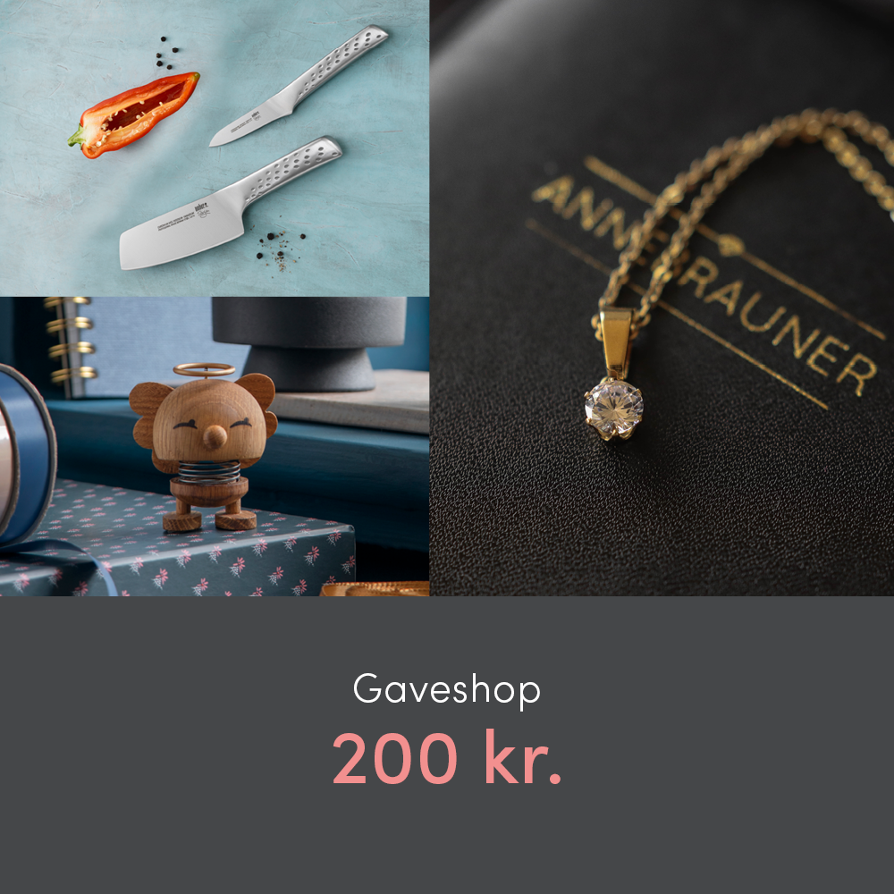 Gaveshop 200 kr.