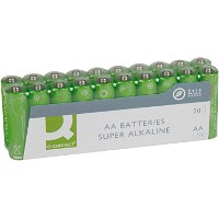 Q-connect Super Alkaline AA-batterier 20 stk