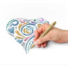 Staedtler 8323 marker 1-2mm metallic guld/sølv/hvid