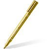 Staedtler 8323 marker 1-2mm metallic guld/sølv/hvid