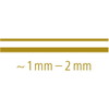 Staedtler 8323 marker 1-2mm metallic guld/sølv/hvid