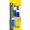 Staedtler 60 officesæt blyanter, kuglepen, marker mm. 8 dele
