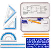 Staedtler Noris matematiksæt passer, linealer, blyanter mm. 11 dele
