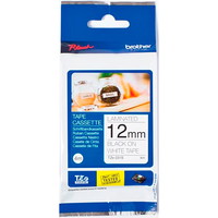 Brother TZe-231S2 tape 12mm sort/hvid