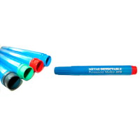 Detekterbar whiteboardmarker 2-3mm sort