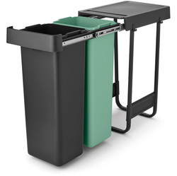 Brabantia Sort&Go modul 2x30L mørkegrå