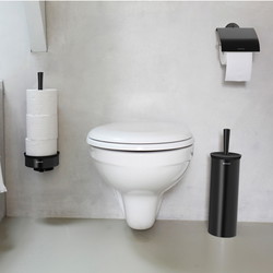 Brabantia toiletbørste mholde sort 12,5x11,5x43cm