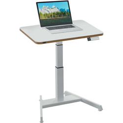 Leitz Ergo hævesænkebord elektrisk 80x60cm hvid