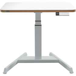Leitz Ergo hævesænkebord elektrisk 80x60cm hvid