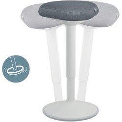 Leitz Active ståstol 61cm mørkegrå