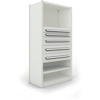 META Quick reol 5 skuffer 50x100x200cm 100kg