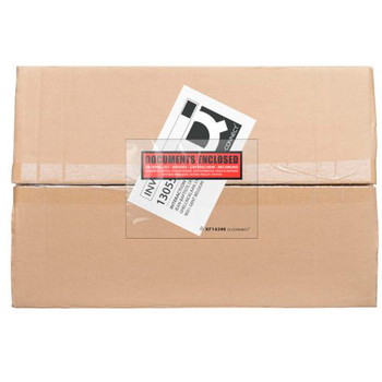 Q-connect følgeseddellommer tryk C6 111x165mm 1000stk