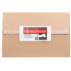 Q-connect følgeseddellommer tryk C65 111x230mm 1000stk