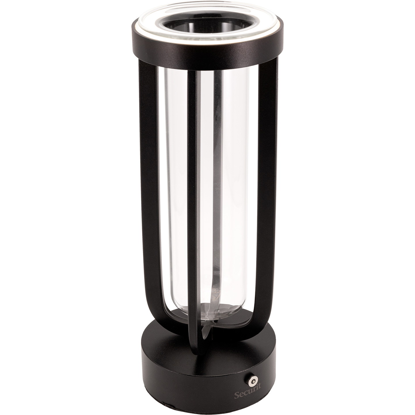 Securit Florence LED-bordlampe trådløs sort