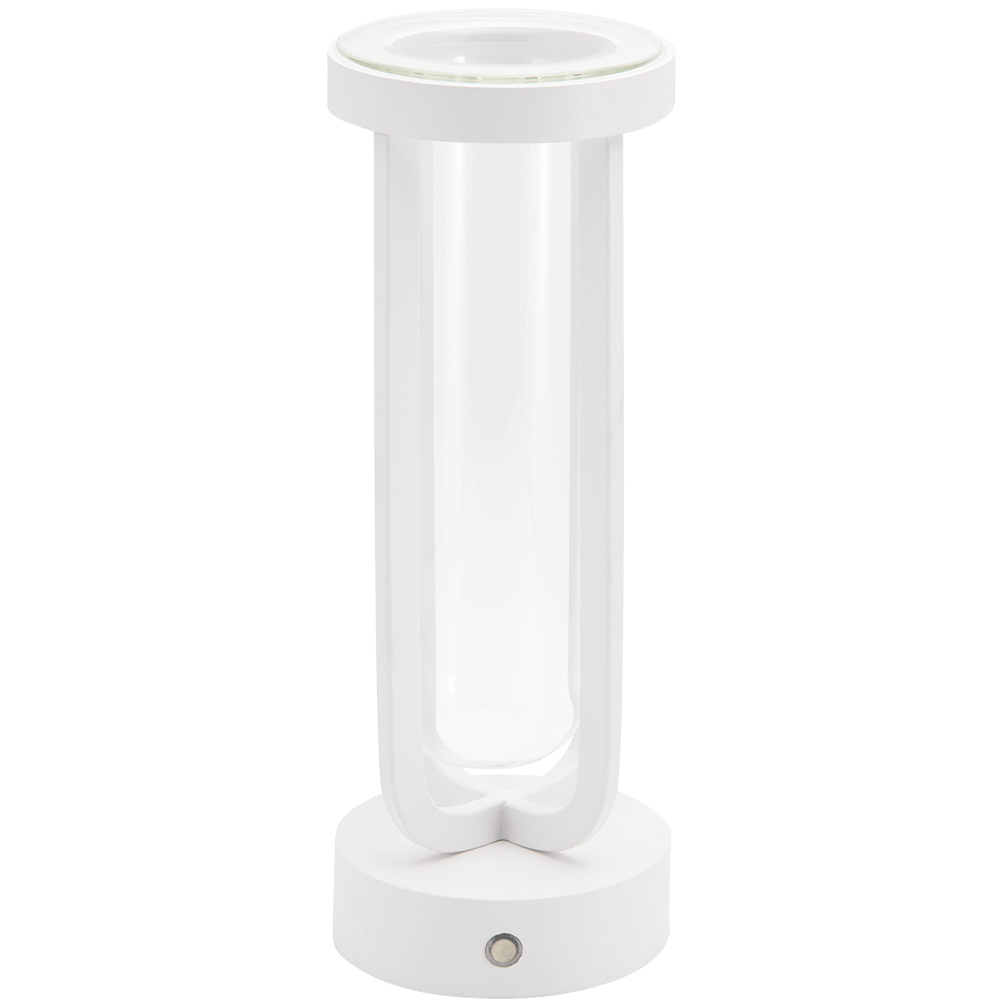 Securit Florence LED-bordlampe trådløs hvid