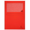 Omslag 130g A4 rød 100stk