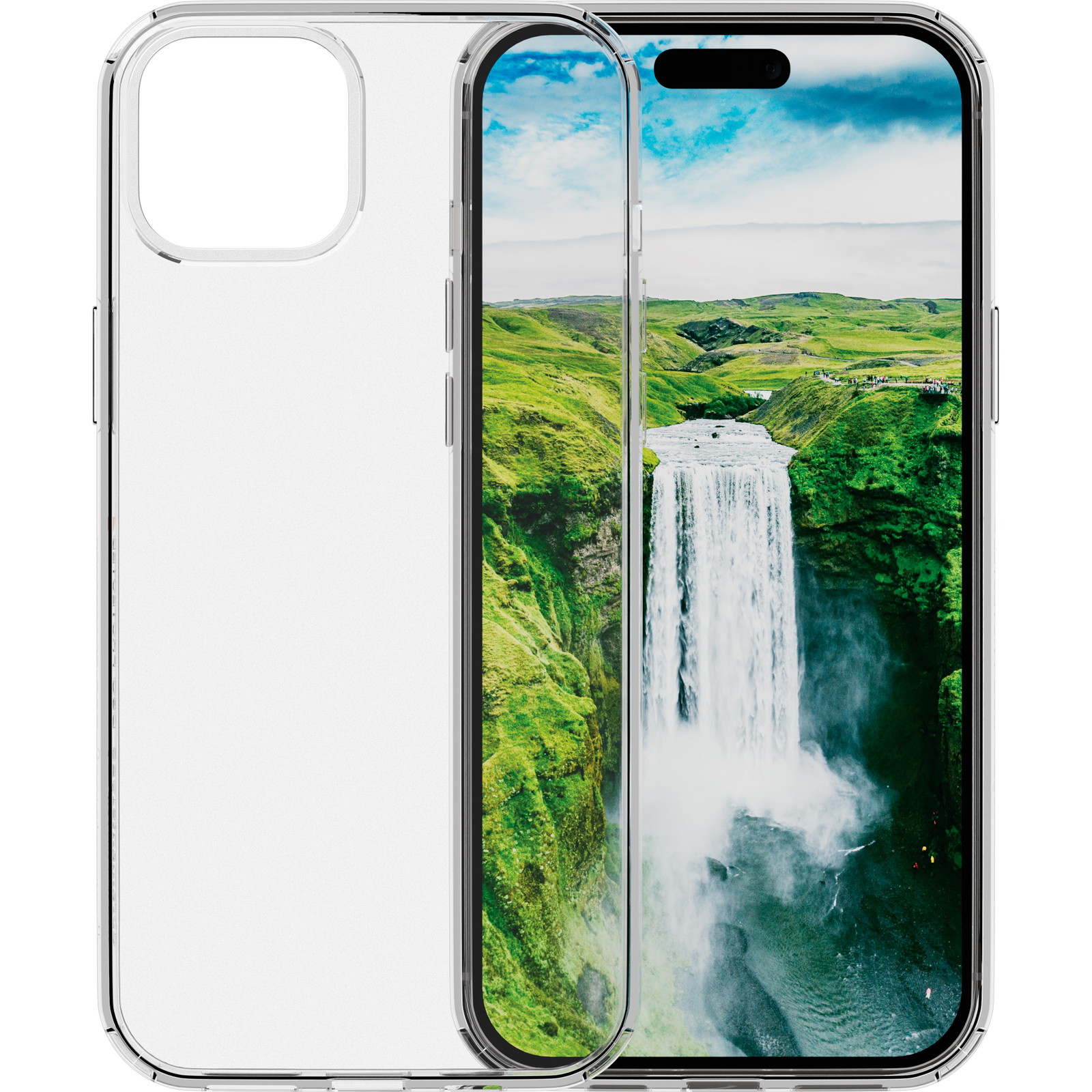Dbramante Iceland Ultra D30 cover iPhone 15 Plus klar