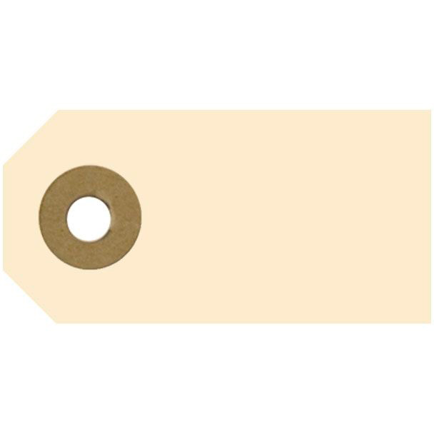 Manillamærker 30x60mm creme