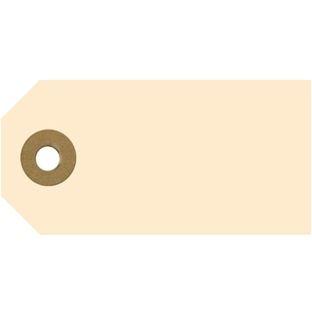 Manillamærker 40x80mm creme