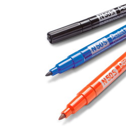 Pentel N50S permanent marker 1mm sort