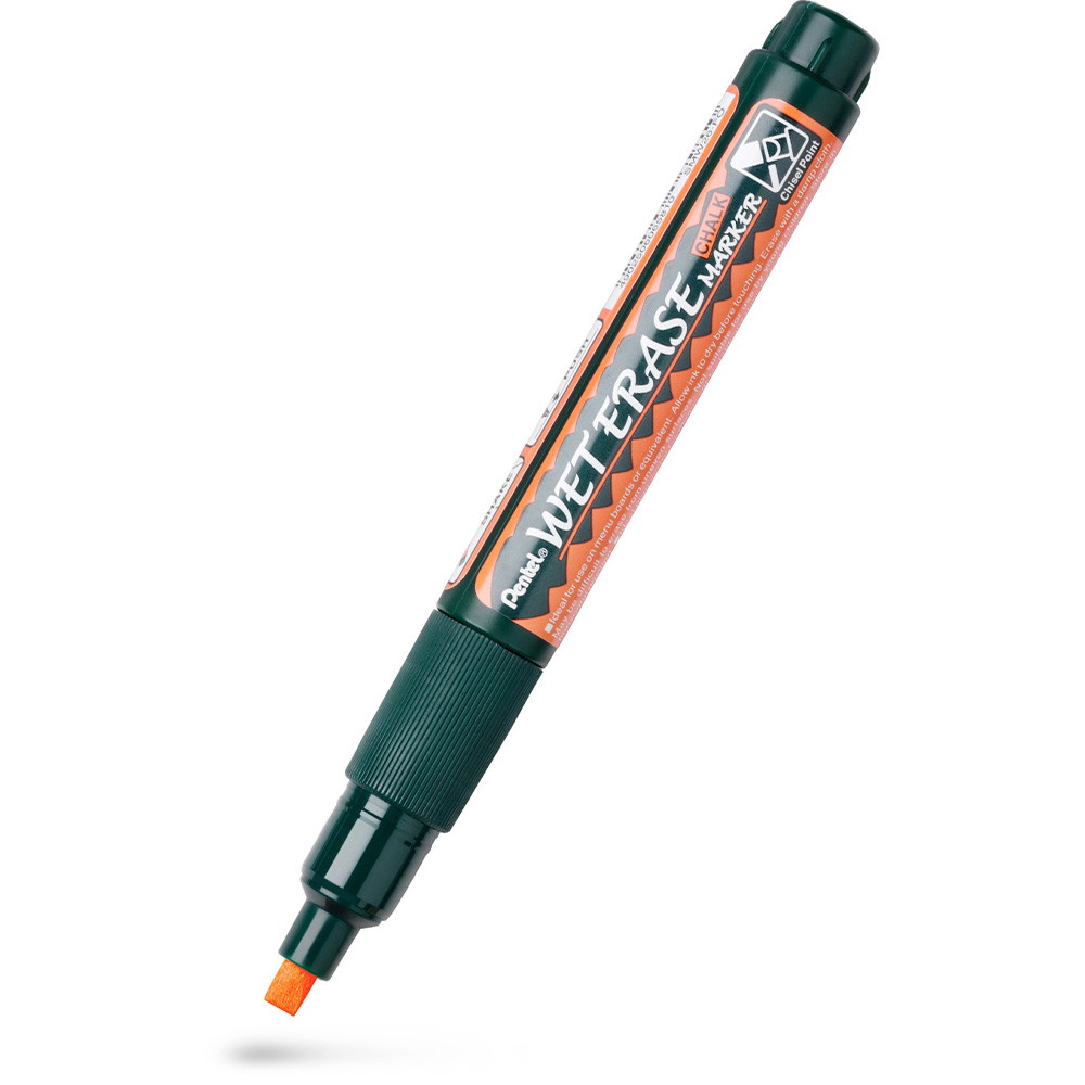 12 x Pentel SMW26 Wet Erase kridtmarker 2-4mm orange