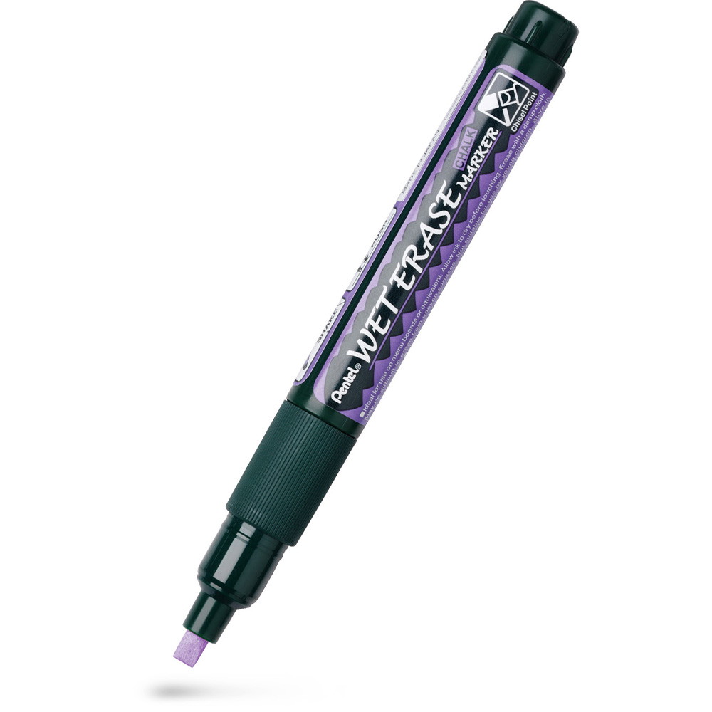 12 x Pentel SMW26 Wet Erase kridtmarker 2-4mm lilla