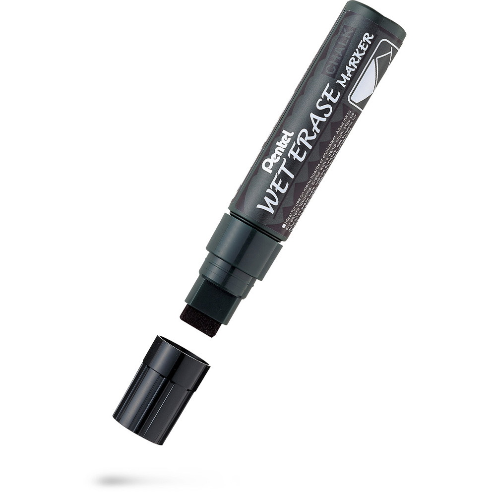 12 x Pentel Wet Erase SMW56 kridtmarker 10-15mm sort